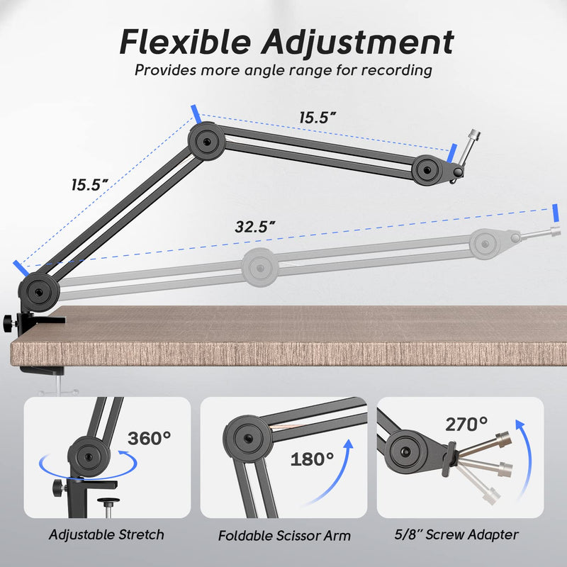 BM63 - Microphone Arm Stand