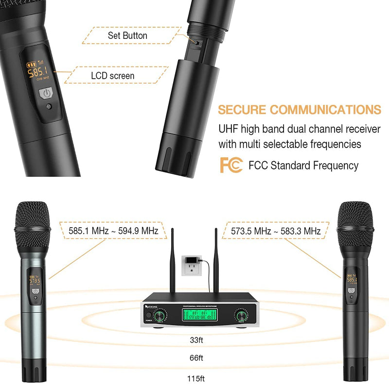 (RENEWED) K040 - Wireless Microphone System