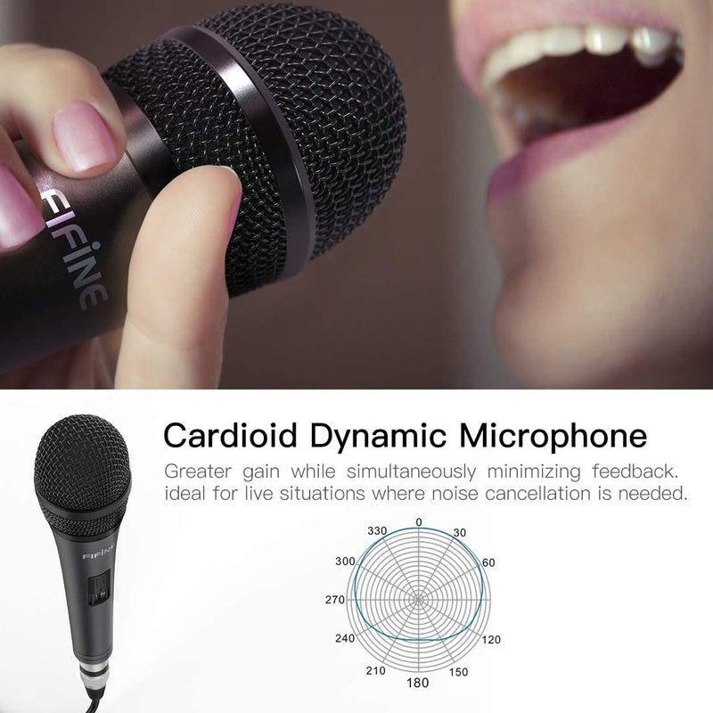 (RENEWED) Wired Handheld Microphone