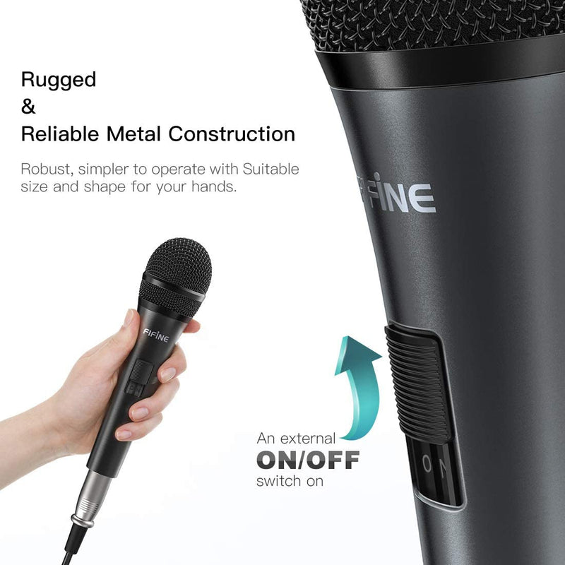 K6 - Wired Handheld Microphone