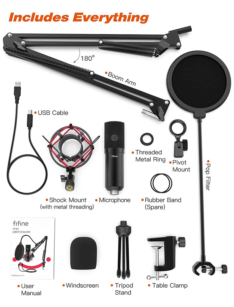 Unboxed of T732- USB Microphone Kit