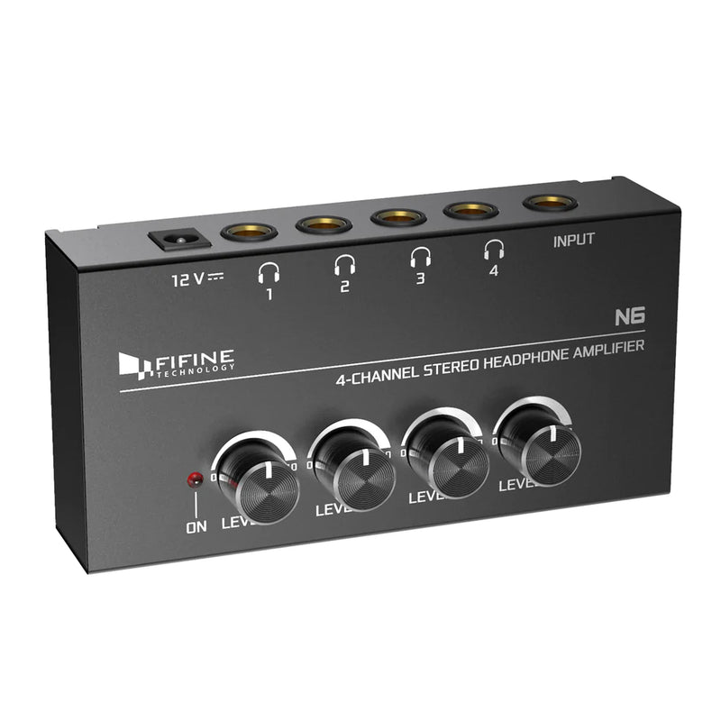 N6 - Headphone Amplifier With Stereo Output And Individual Volume Controls